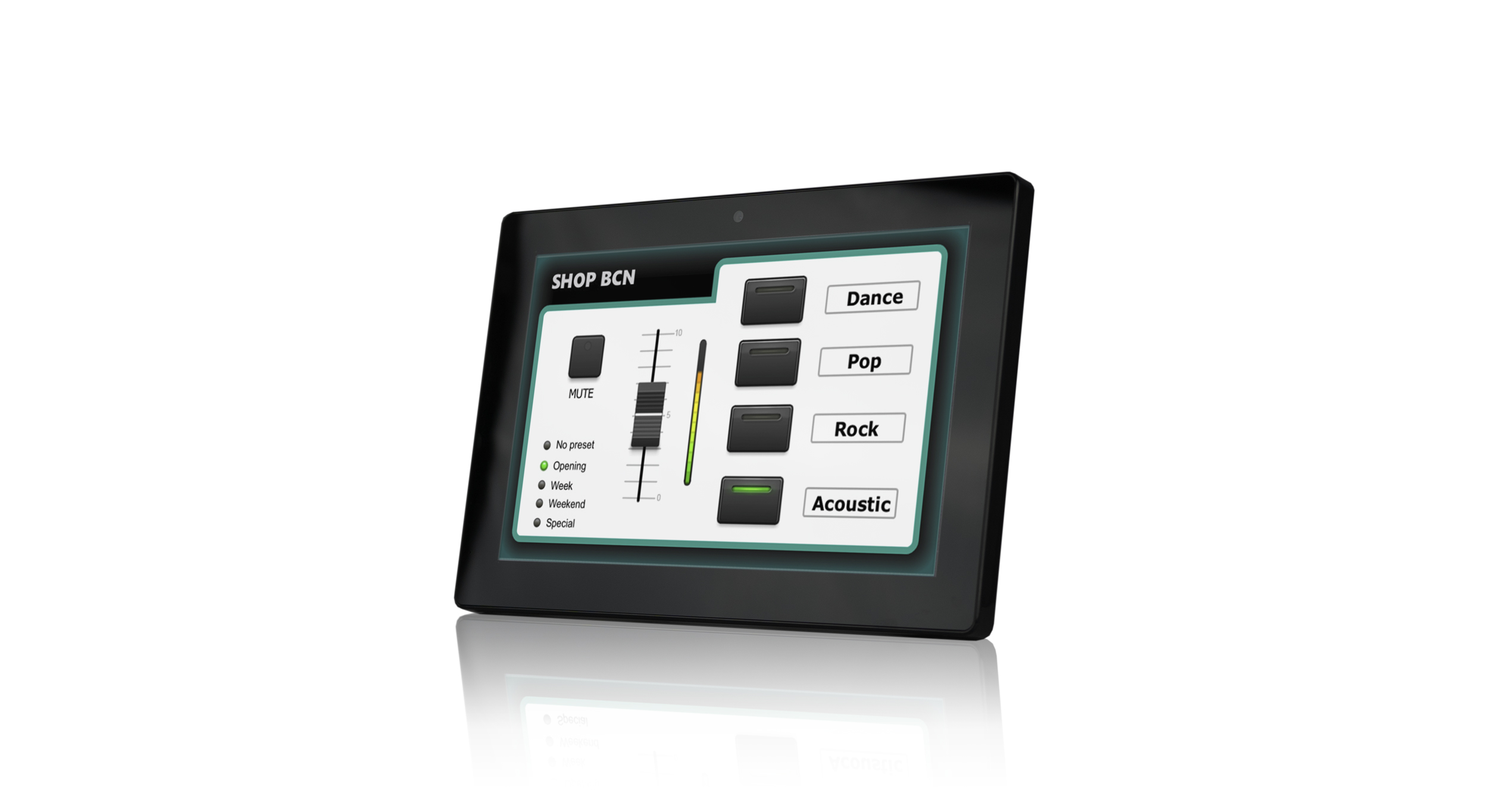 Ecler WPNETTOUCH touch screen persp