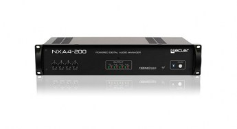 Ecler-NXA4-200-multichannel-self-powered-digital-manager-front
