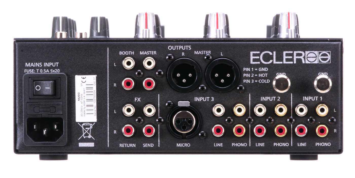 Ecler NUo 3.0 Professional Dj Mixer